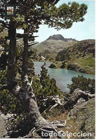 Postkarten: POSTAL L01258: Lago Largo en Salardu, Lleida - NULL