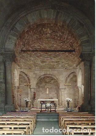 Cartoline: POSTAL L01262: Interior de la iglesia de Porqueres, Girona - NULL