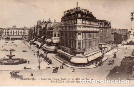 Cartes Postales: POSTAL PV03503: Cours du Trente-Juillet et les Alleers de Tourny, Bordeaux - NULL