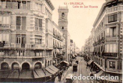 Postkarten: POSTAL PV03463: Calle de San Vicente, Valencia - NULL
