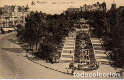 Postkarten: POSTAL PV03498: Squeare du Mont des Arts, Bruxelles - NULL