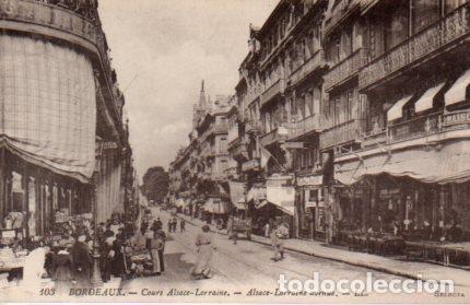 Postkarten: POSTAL PV03502: Cours Alsace-Lorraine, Bordeaux - NULL
