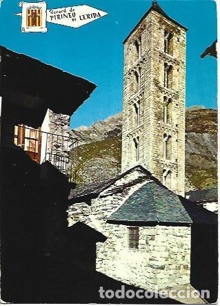 Postkarten: POSTAL L01287: Campanario de la iglesia de Erill La Vall, Lleida - NULL