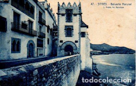 Postales: POSTAL PV03544: Baluarte Marycel, Sitges - Foto 1