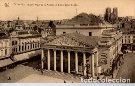 Postkarten: POSTAL PV03515: Theatre Ryal, Bruxelles