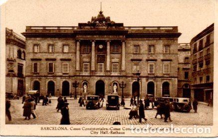 Postkarten: POSTAL PV03524: Casas Consistoriales de Barcelona - NULL
