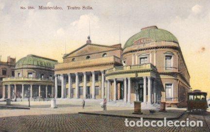 Postales: POSTAL PV03862: Teatro Solis en Montevideo - Foto 1
