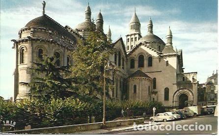 Postkarten: POSTAL L00853: Basilica Saint front en Perigueux, Francia