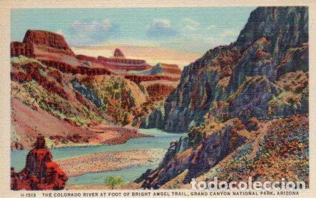 Postais: POSTAL PV04016: The Colorado River in Grand Canyon National Park, Arizona