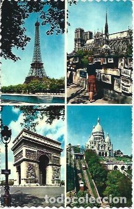 Postales: POSTAL L00775: Vista de la Tour Eiffel de Paris - Foto 1