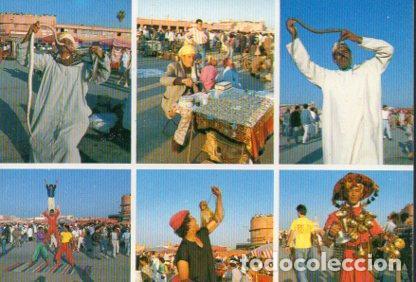 Postkarten: POSTAL PV04598: Place Djemaa, Marrakech - NULL