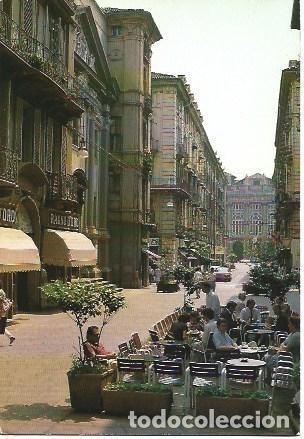 Postcards: POSTAL L01113: Via Garibaldi en Torino, Italia - NULL
