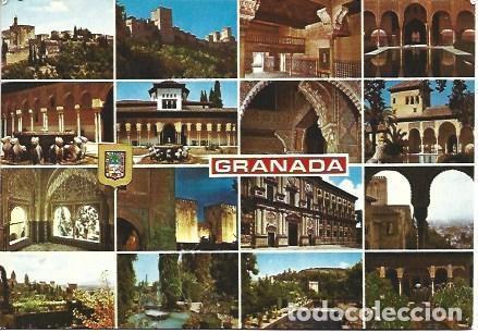 Postales: POSTAL L00922: Vistas de Granada - Foto 1