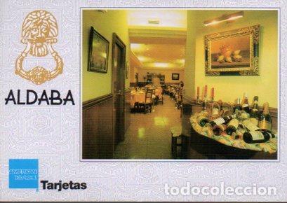 Postkarten: POSTAL PV05176: Publicidad American Express en Restaurante Aldaba, Zaragoza - NULL
