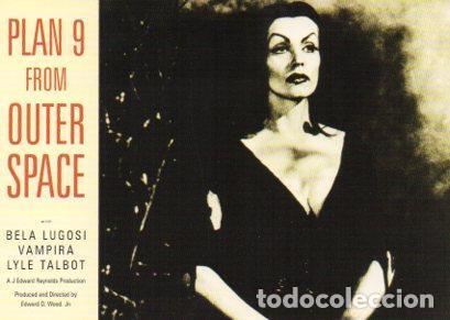 Cartes Postales: POSTAL PV05007: Publicidad Plan 9 from Outer Range with Bela Lugosi - NULL