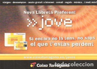 Postkarten: POSTAL PV05045: Publicidad Caixa Tarragona nova llibreta preferent jove - NULL
