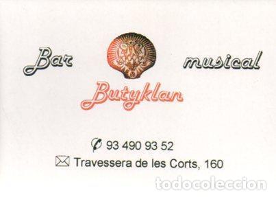 Cartes Postales: POSTAL PV05040: Publicidad Bar Musical Butyklan, Barcelona - NULL