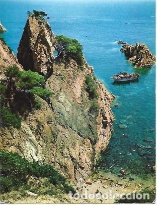 Cartes Postales: POSTAL L01696: Vista aerea de Cala Marquesa, Girona