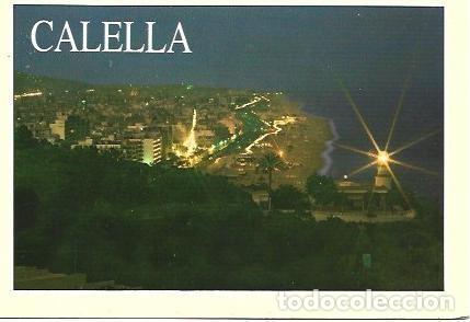 Cartoline: POSTAL L01784: Vista nocturna de Calella. Barcelona - NULL