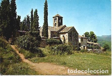 Postkarten: POSTAL L01753: Iglesia de Sant Sebastia de Montmajor en Caldes de Montbui