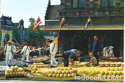 Postkarten: POSTAL L01601: Mercado del Queso en Alkmaar, Holanda