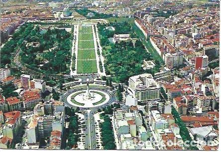 Postais: POSTAL L01593: Vista aerea del Parque Eduardo VII de Lisboa - NULL