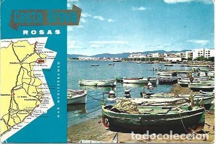 Postales: POSTAL L01569: Barcas en Roses, Girona - Foto 1