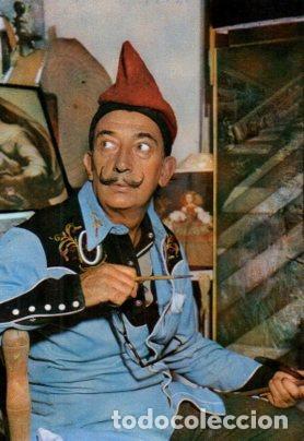 Postales: POSTAL PV05875: Retrato de Salvador Dali - NULL