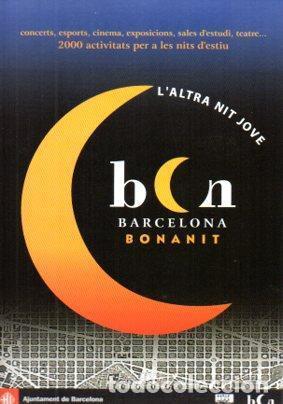 Postkarten: POSTAL PV05796: Publicidad Barcelona Bonanit 2000 activitats nits d'estiu - NULL