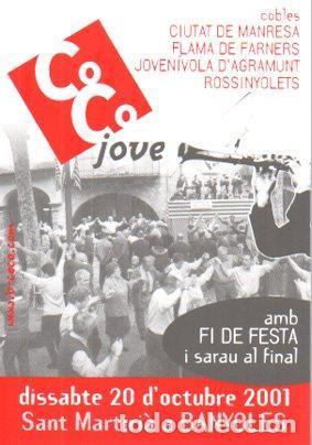 Cartoline: POSTAL PV05784: Publicidad Competencia de Cobles a Banyoles octubre 2001 - NULL