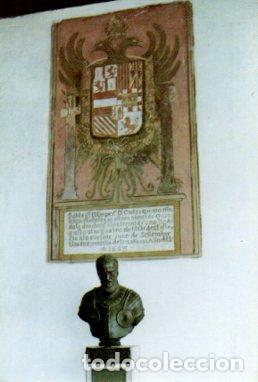 Postales: POSTAL PV05408: Monasterio San Jeronimo de Yuste. Busto de Carlos V
