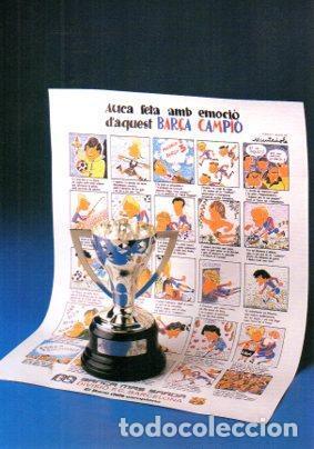 Postcards: POSTAL PV05778: Publicidad Banca Mas Sarda Divisio F. C. Barcelona - NULL