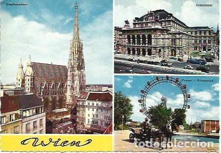 Postales: POSTAL L01962: Aspectos de Viena - Foto 1