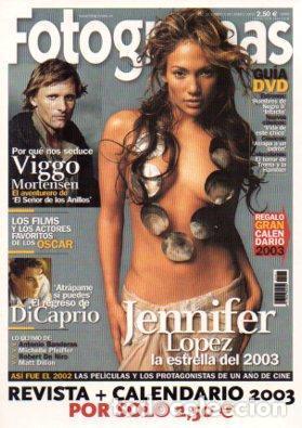 Postais: POSTAL PV05330: Publicidad Fotogramas portada Jennifer Lopez - NULL