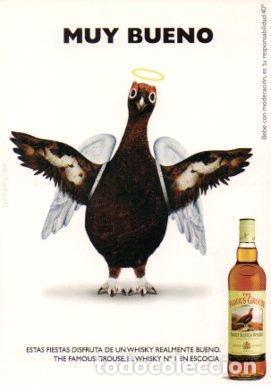 Postales: POSTAL PV05372: Publicidad The Famous Grouse scotch whisky