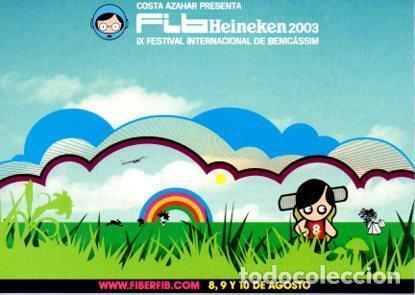 Postales: POSTAL PV05546: IX Festival Internacional de Benicassim Heineken 2003 - NULL
