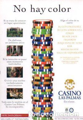 Postales: POSTAL PV05492: Publicidad Casino Las Palmas