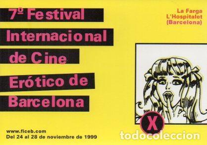 Postkarten: POSTAL PV05547: 7&ordm; Festival Internacional de Cine Erotico de Barcelona