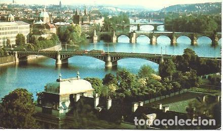 Postales: POSTAL L01858: Praga. Puentes - Foto 1