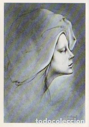 Cartoline: POSTAL PV05578: Montserrat Gudiol, II Feria Nacional del Dibujo Barcelona 1977 - NULL