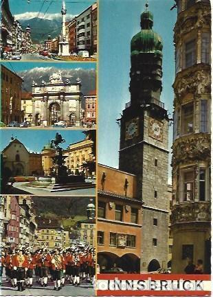 Postais: POSTAL L01868: Calle Maria Teresa en Innsbruck - NULL