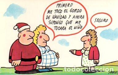 Cartoline: POSTAL PV05514: Manuel Summers. Dibujos Humoristicos, Serie J n&ordm; 4/12 - NULL