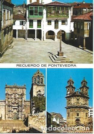 Postkarten: POSTAL L01936: Recuerdo de Pontevedra - NULL