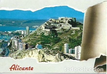 Postkarten: POSTAL L01924: Castillo de Santa Barbara en Alicante