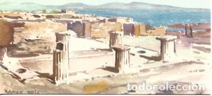 Cartoline: POSTAL A3812: Ramon Reig. Ruinas de Empuries