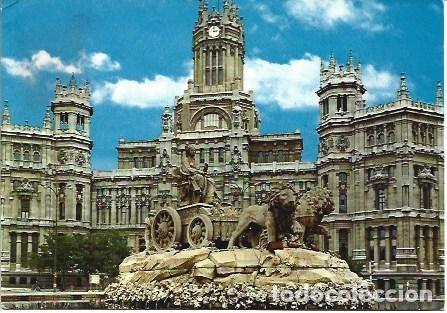 Postais: POSTAL L03303: La Cibeles y Palacio de Comunicaciones en Madrid - NULL