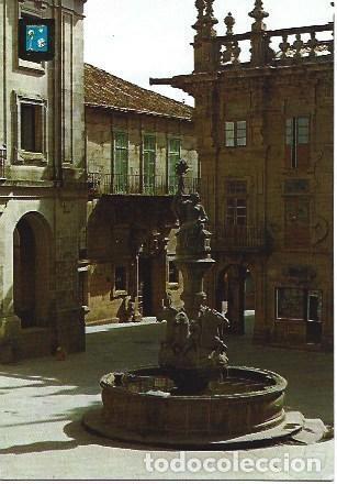 Postales: POSTAL L03319: Fuente de los Caballos en Santiago de Compostela