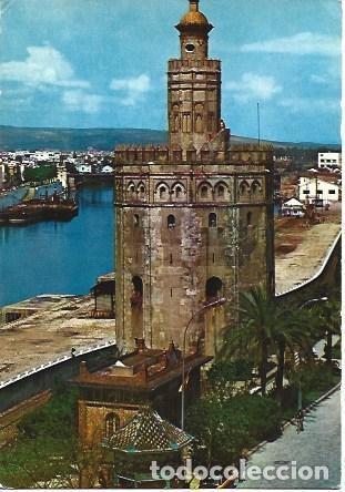 Postcards: POSTAL L03221: Sevilla. Torre del Oro y rio Guadalquivir - NULL