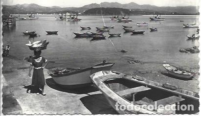 Postales: POSTAL A4016: Ensenada de Bayona , Pontevedra - Foto 1