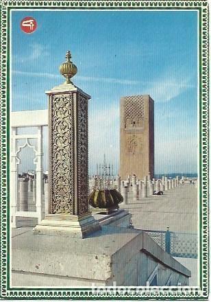 Cartoline: POSTAL L03233: Mausoleo de Mohamed V en Rabat - NULL